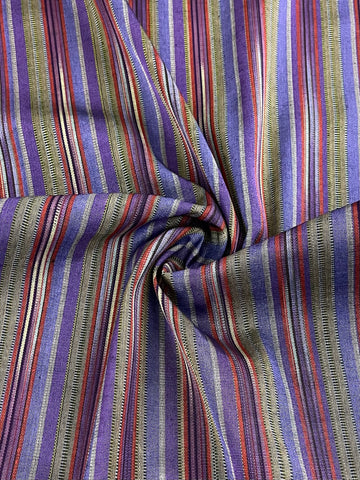 Multicolor design woven kutnu fabric