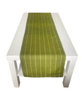 Table runner made with 100% woven kutnu fabric. 13.5” x 85”