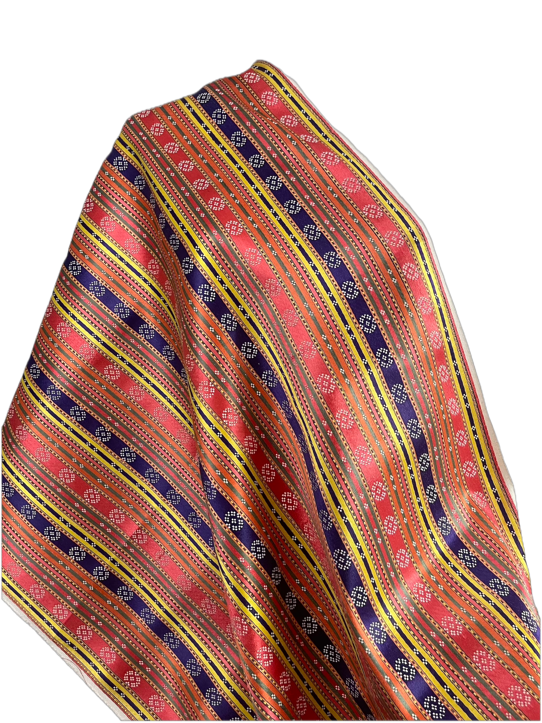 Mecidiye Pattern Sateen Kutnu Fabric