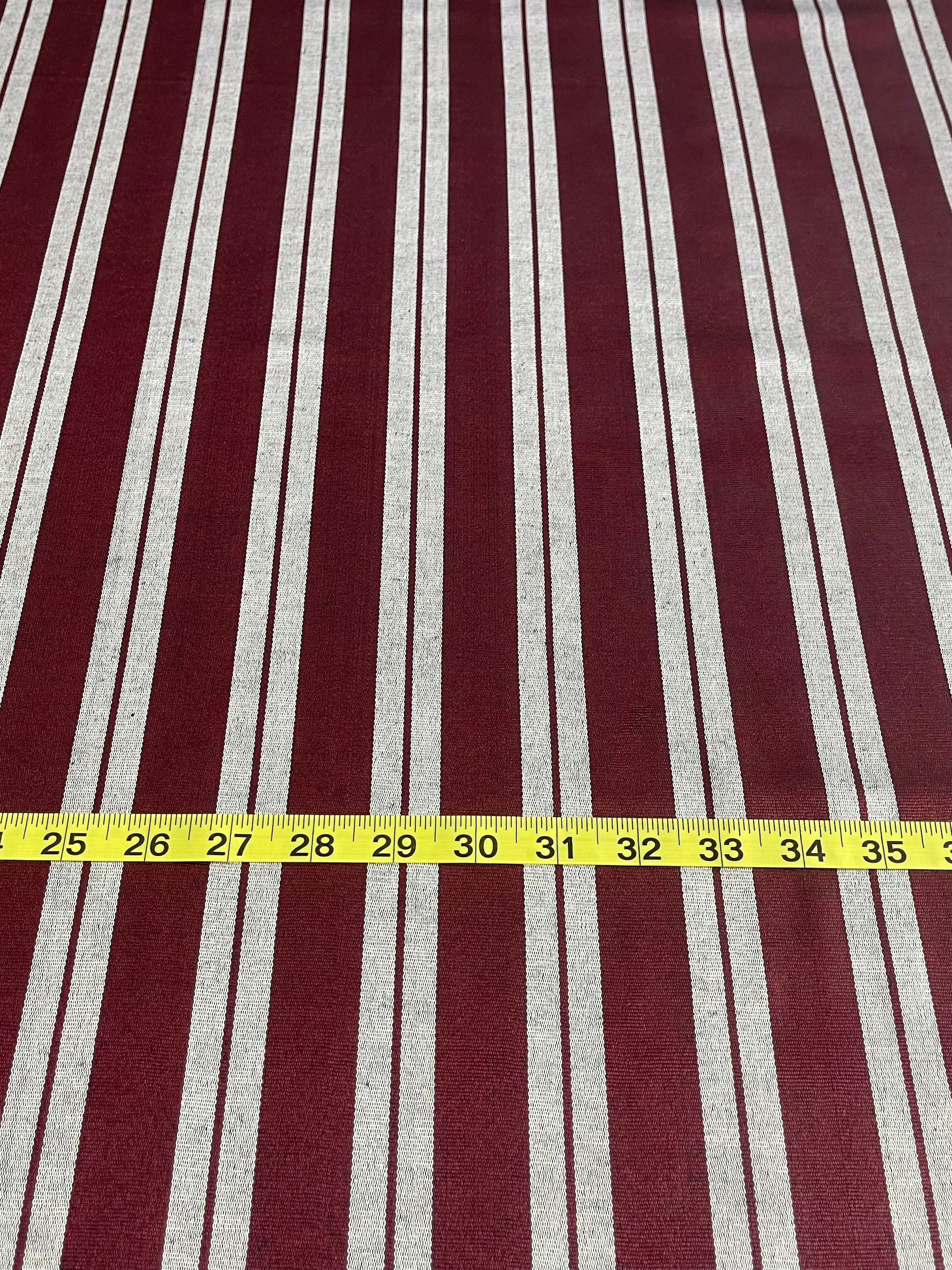Striped shiny Kutnu fabric