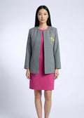 The Vianelle Collection — Silver Kutnu Jacket