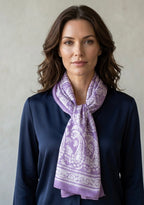 Kelaghayi Silk scarf-R5