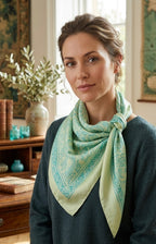 Kelaghayi Silk scarf-R1