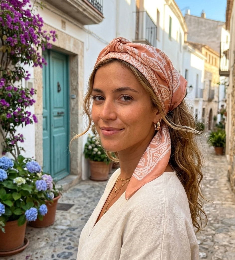 Kelaghayi Silk scarf-S5