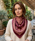Kelaghayi Silk scarf-S3