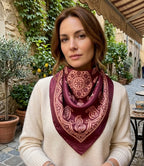 Kelaghayi Silk scarf-S3