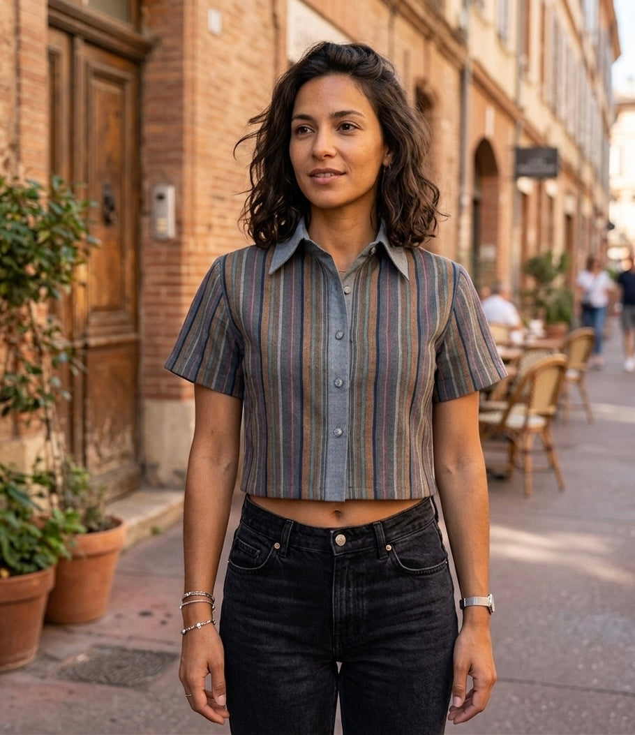 The Vetra Collection — Crop Shirt