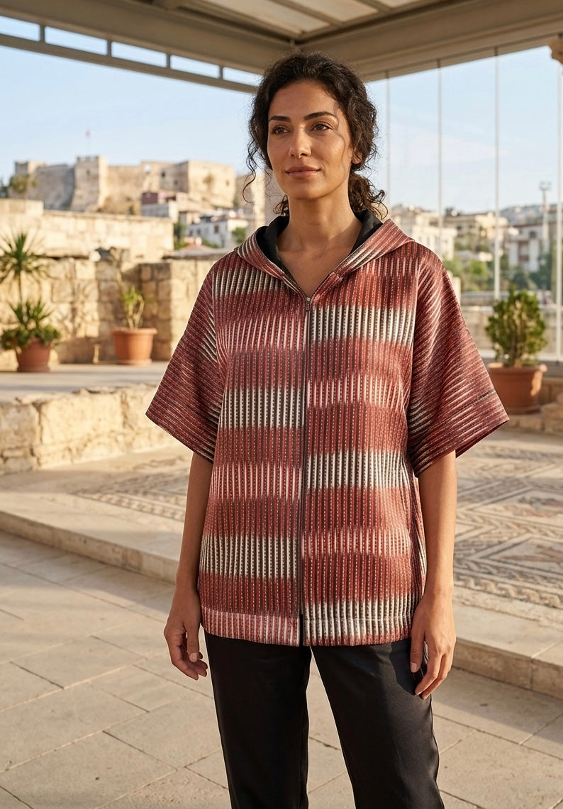 The Shiny Sateen Kutnu Women's Hoodie. The Serava Collection