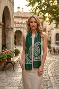 Kelaghayi Silk scarf-S12