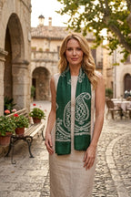 Kelaghayi Silk scarf-S12