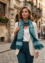 Kelaghayi Silk scarf-S13