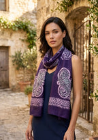 Kelaghayi Silk scarf-S14