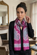 Kelaghayi Silk scarf-S18