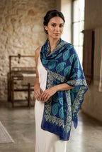 Kelaghayi Silk scarf-R13