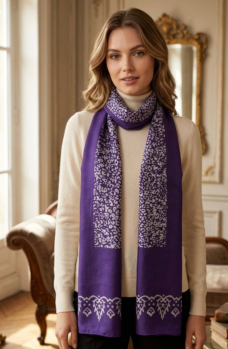 Kelaghayi Silk scarf-R20