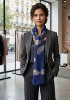 Kelaghayi Silk scarf-R24