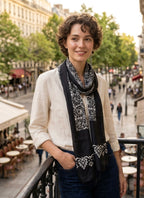 Kelaghayi Silk scarf-R44