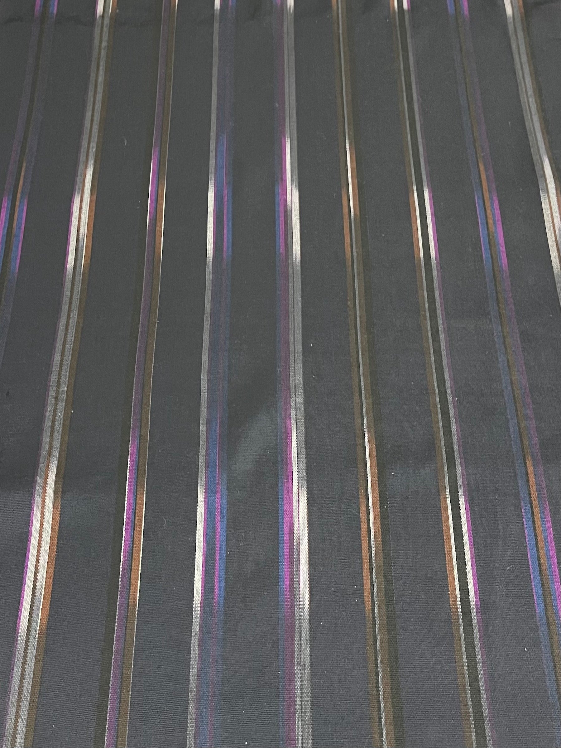 Tie-dye woven "Kutnu" fabric table runner. Size: 16.5” x 62”