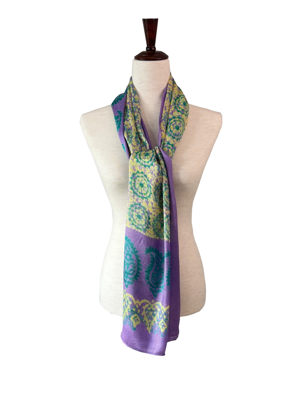 Kelaghayi Silk scarf-R2