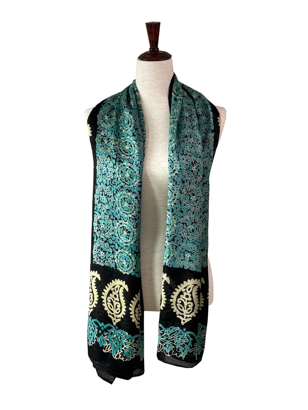 Kelaghayi Silk scarf-R3