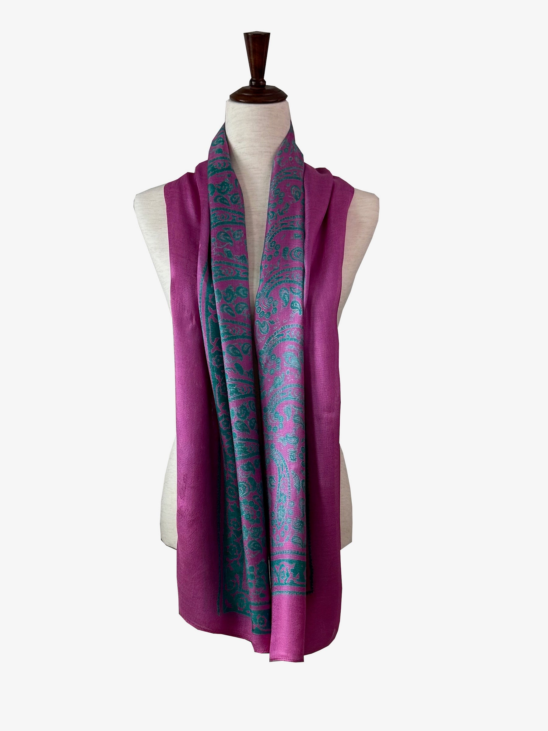Kelaghayi Silk scarf-R4
