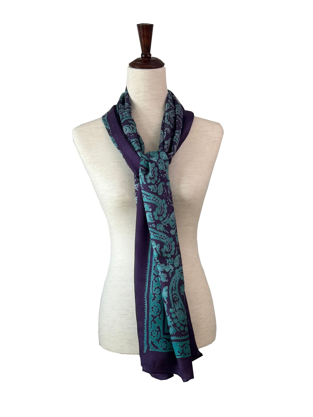 Kelaghayi Silk scarf-R6