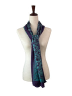 Kelaghayi Silk scarf-R6