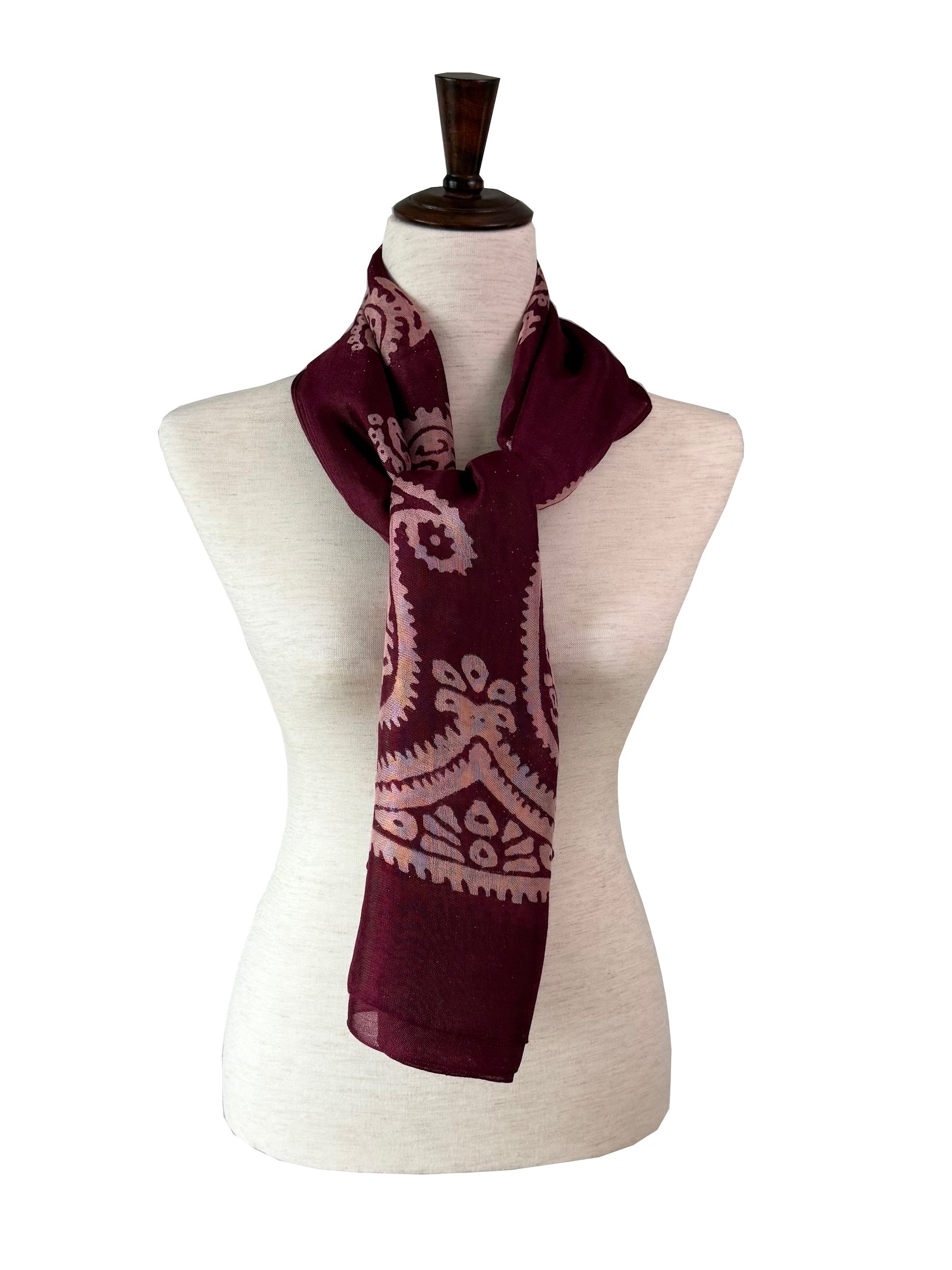 Kelaghayi Silk scarf-S3