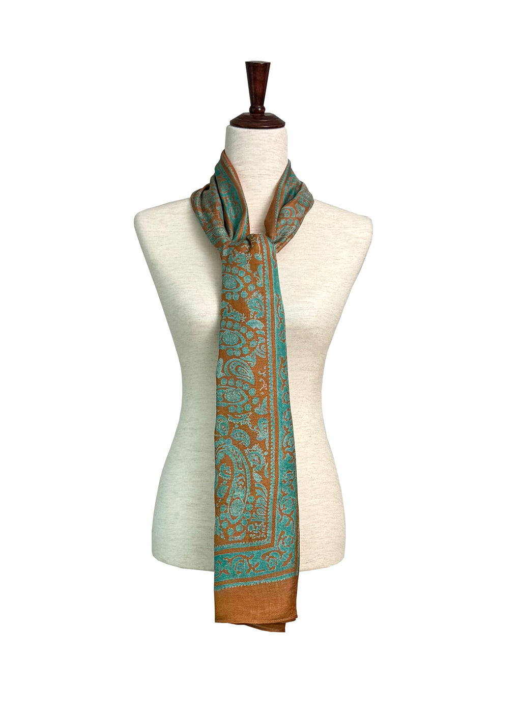 Kelaghayi Silk scarf-R12