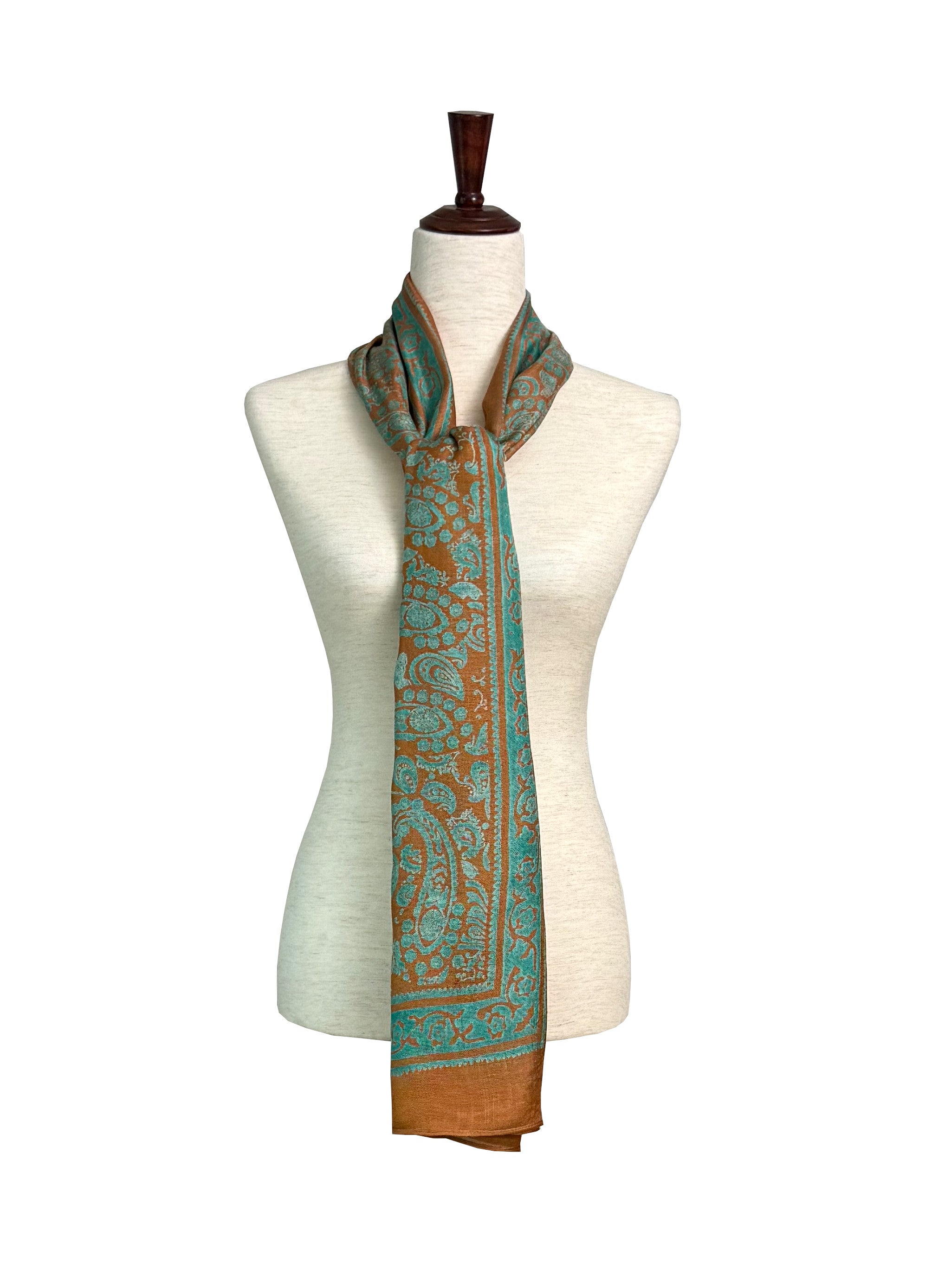 Kelaghayi Silk scarf-R12