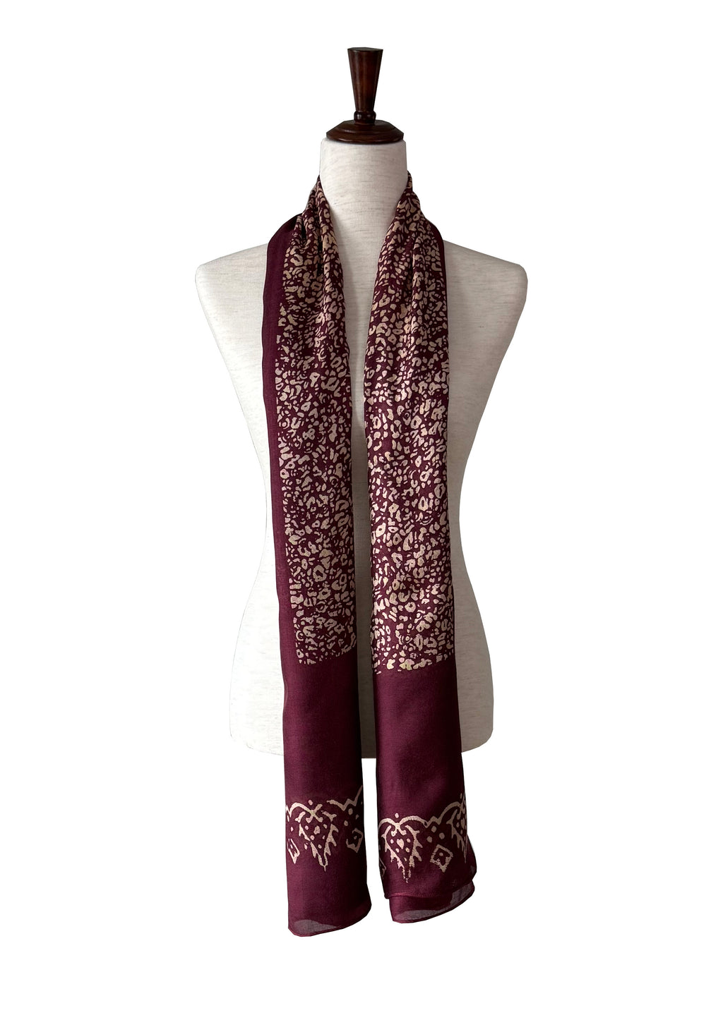 Kelaghayi Silk scarf-R18