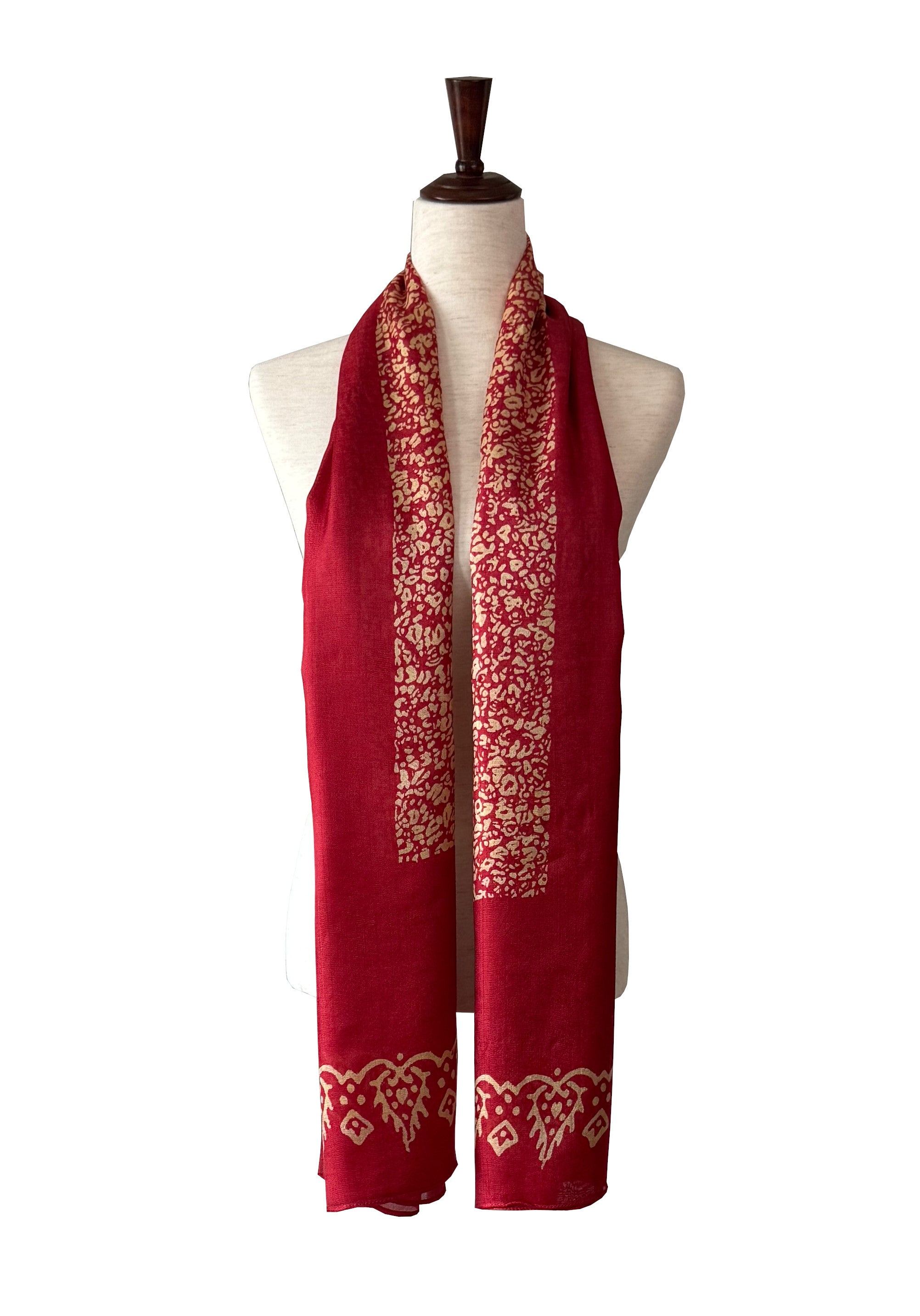 Kelaghayi Silk scarf-R21