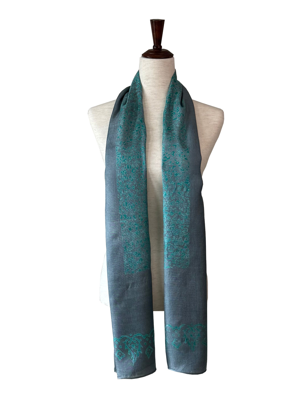 Kelaghayi Silk scarf-R22