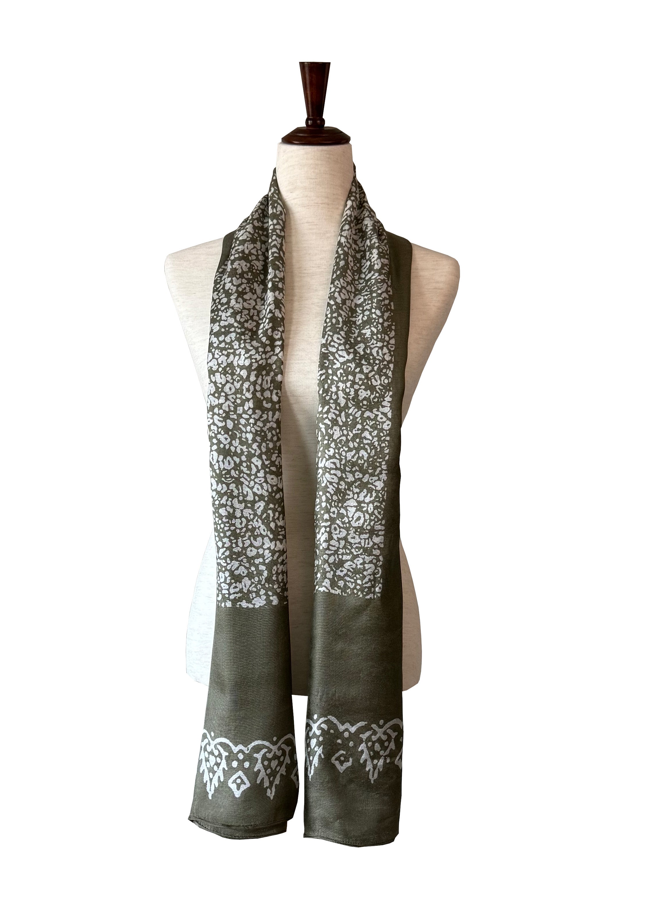 Kelaghayi Silk scarf-R31