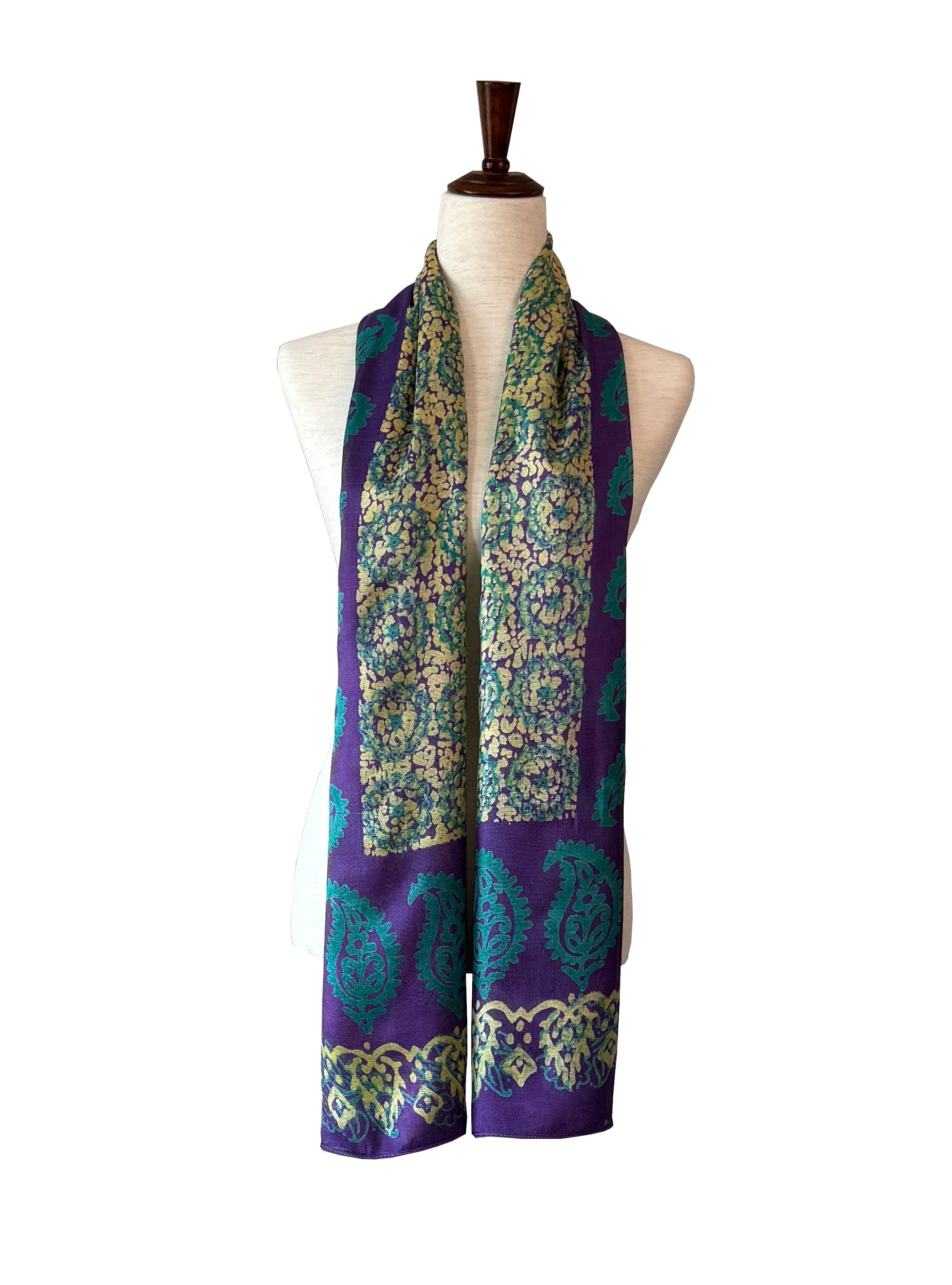 Kelaghayi Silk scarf-R32