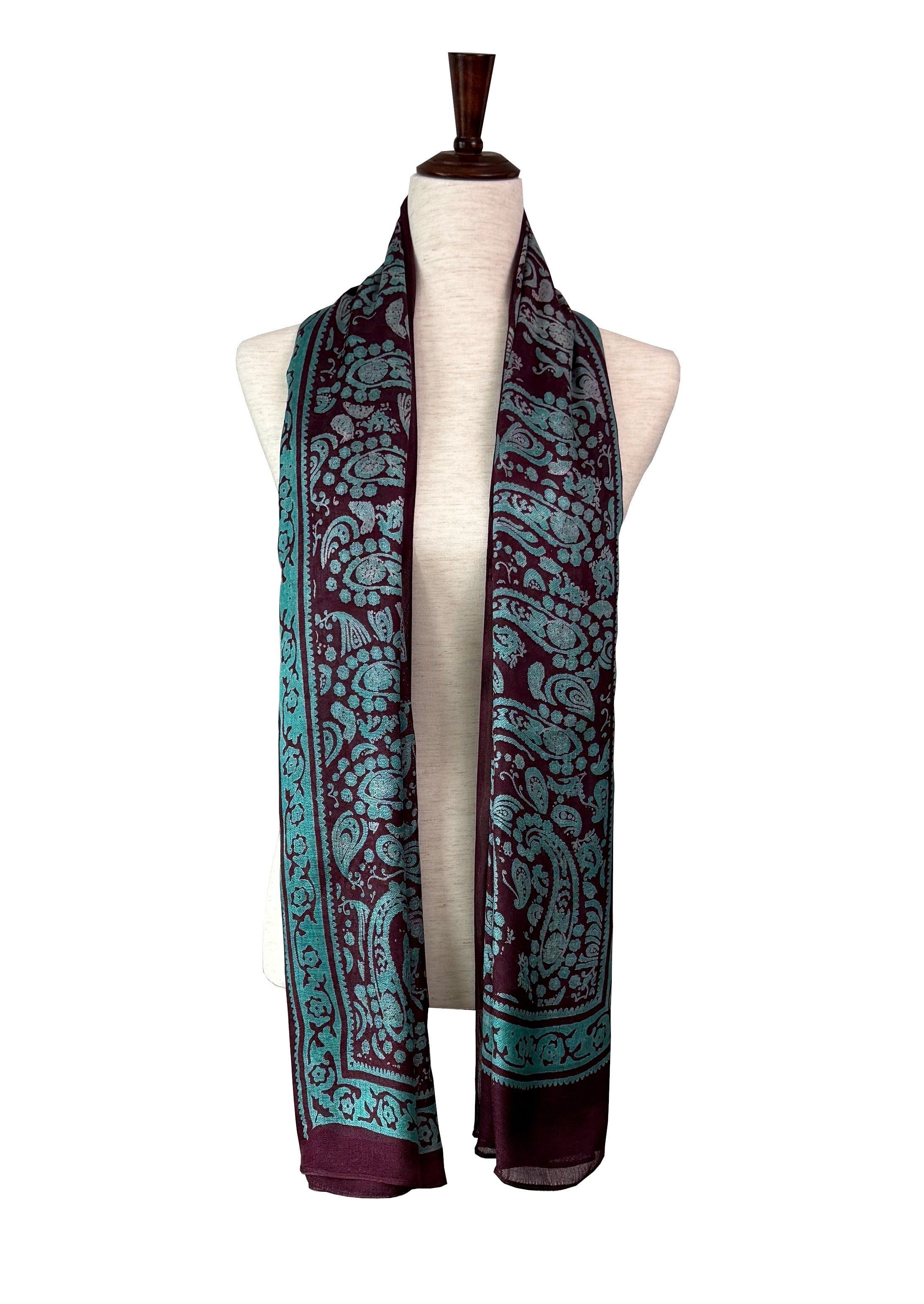 Kelaghayi Silk scarf-R34