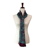 Kelaghayi Silk scarf-R34