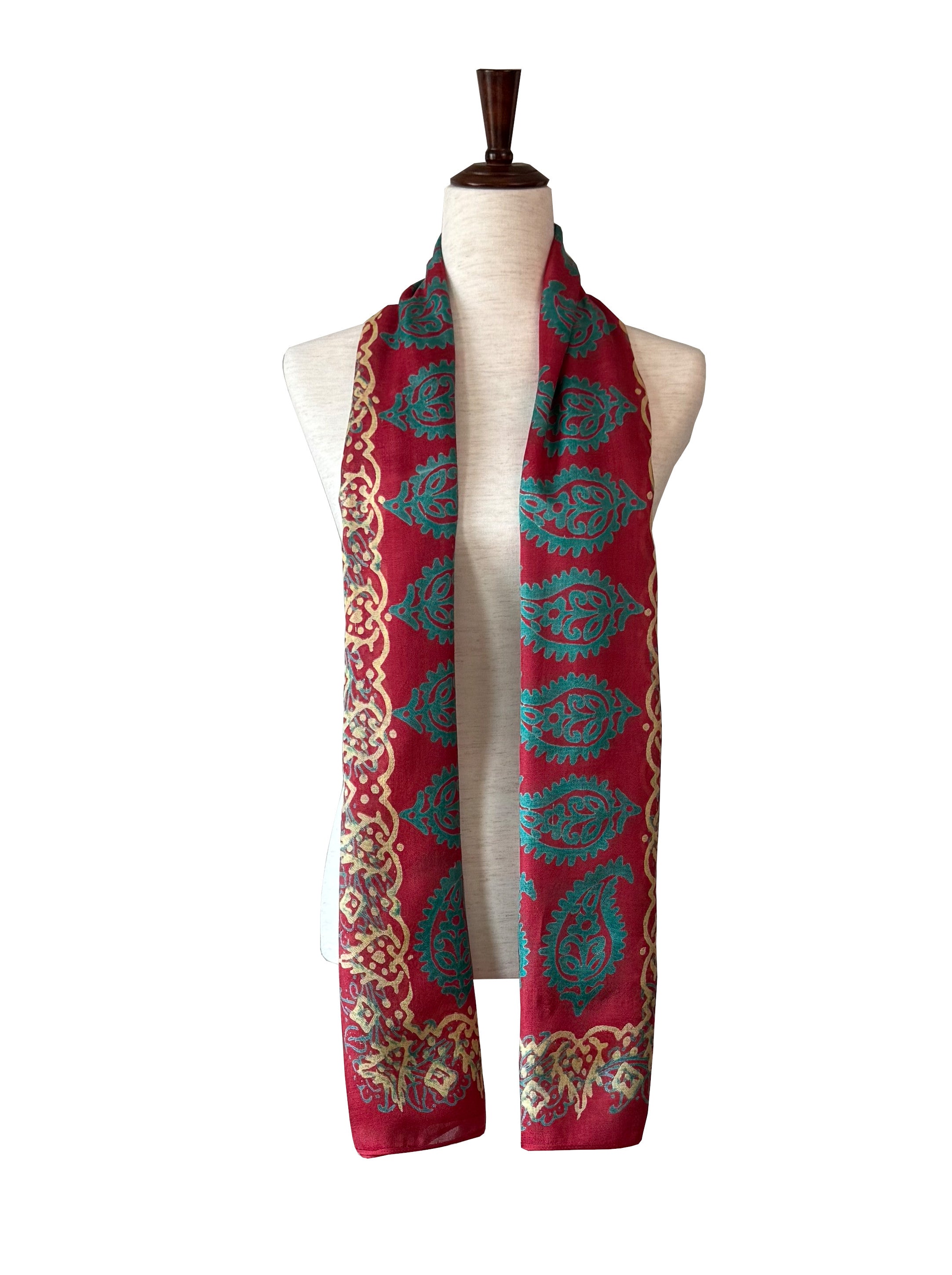 Kelaghayi Silk scarf-R38
