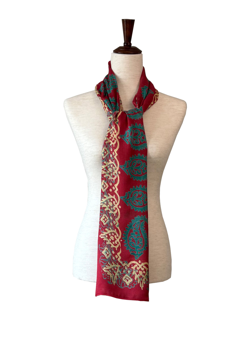 Kelaghayi Silk scarf-R38