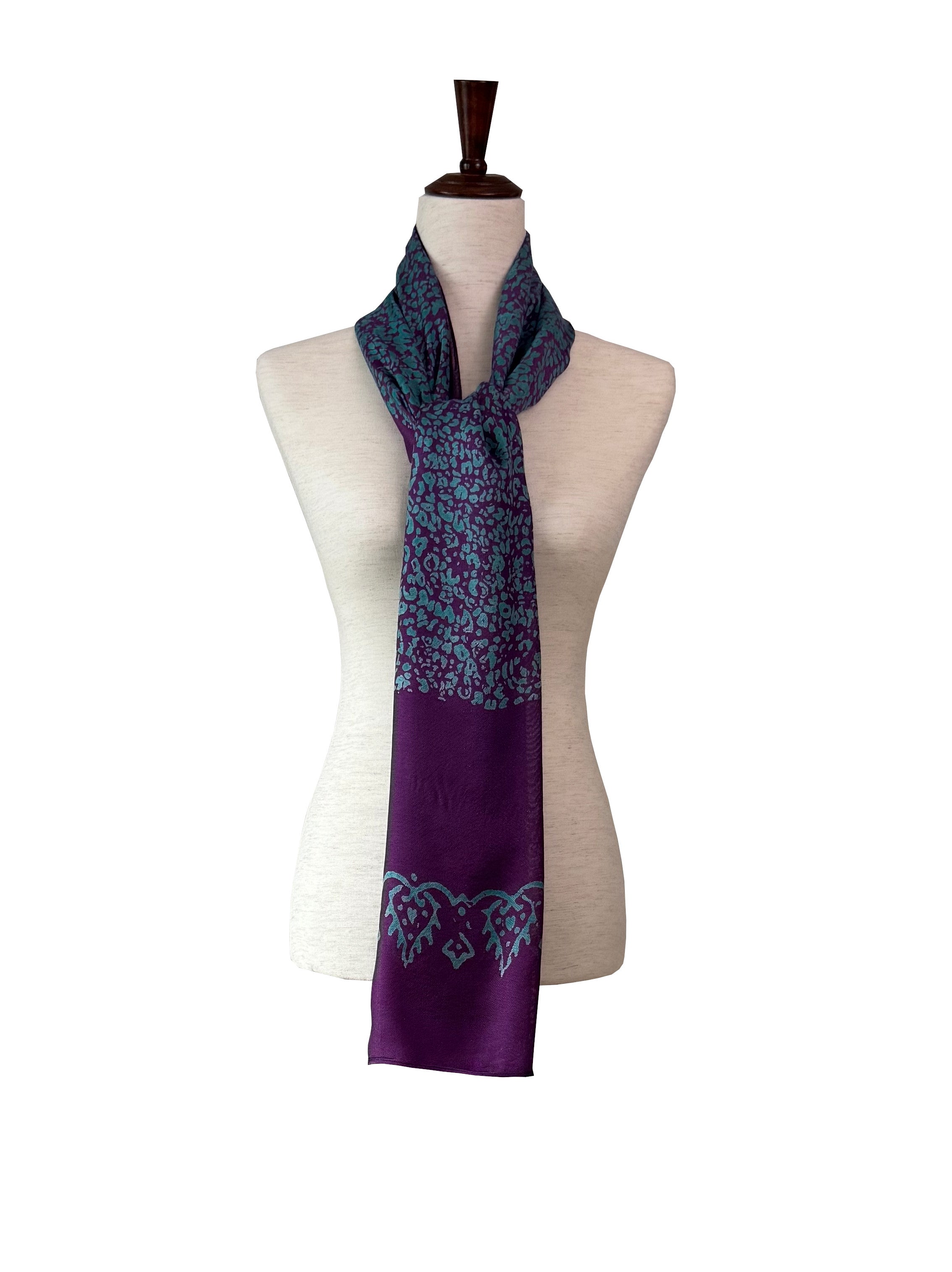Kelaghayi Silk scarf-R46