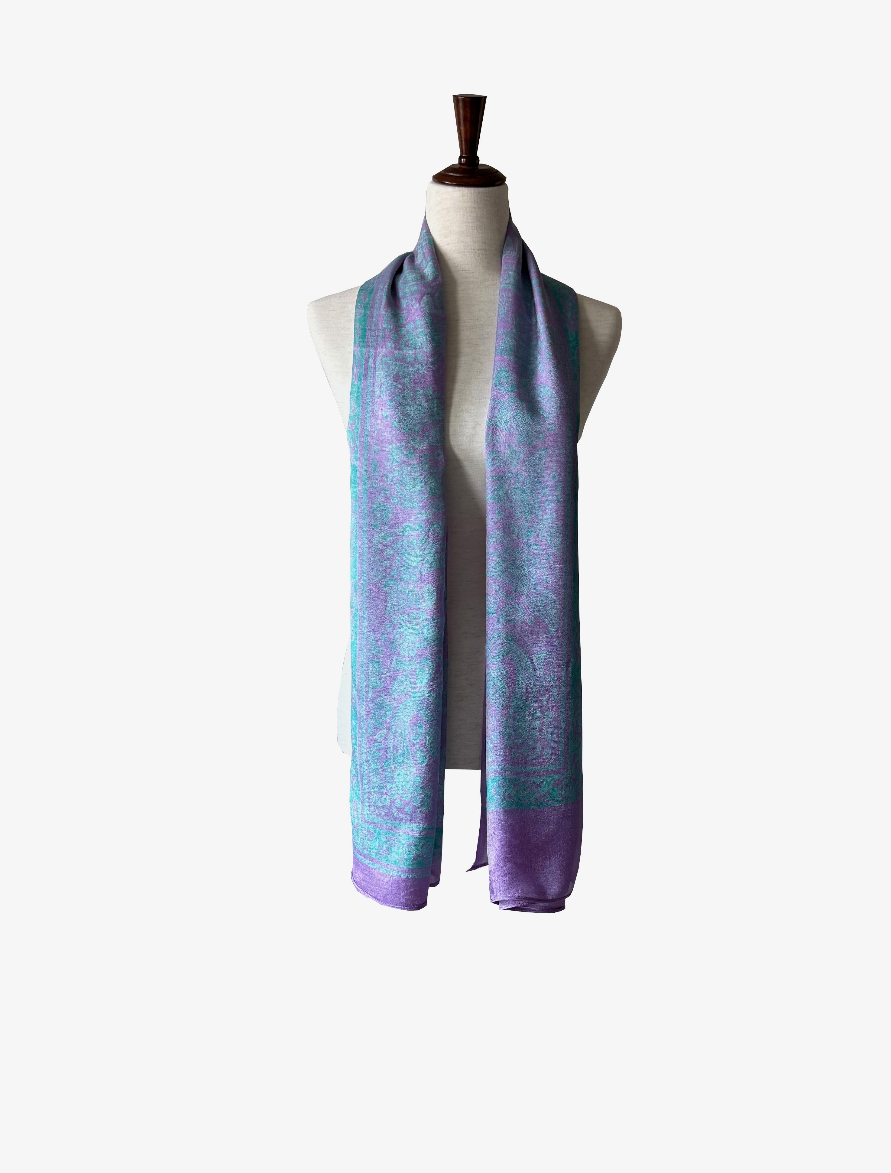 Kelaghayi Silk scarf-R9