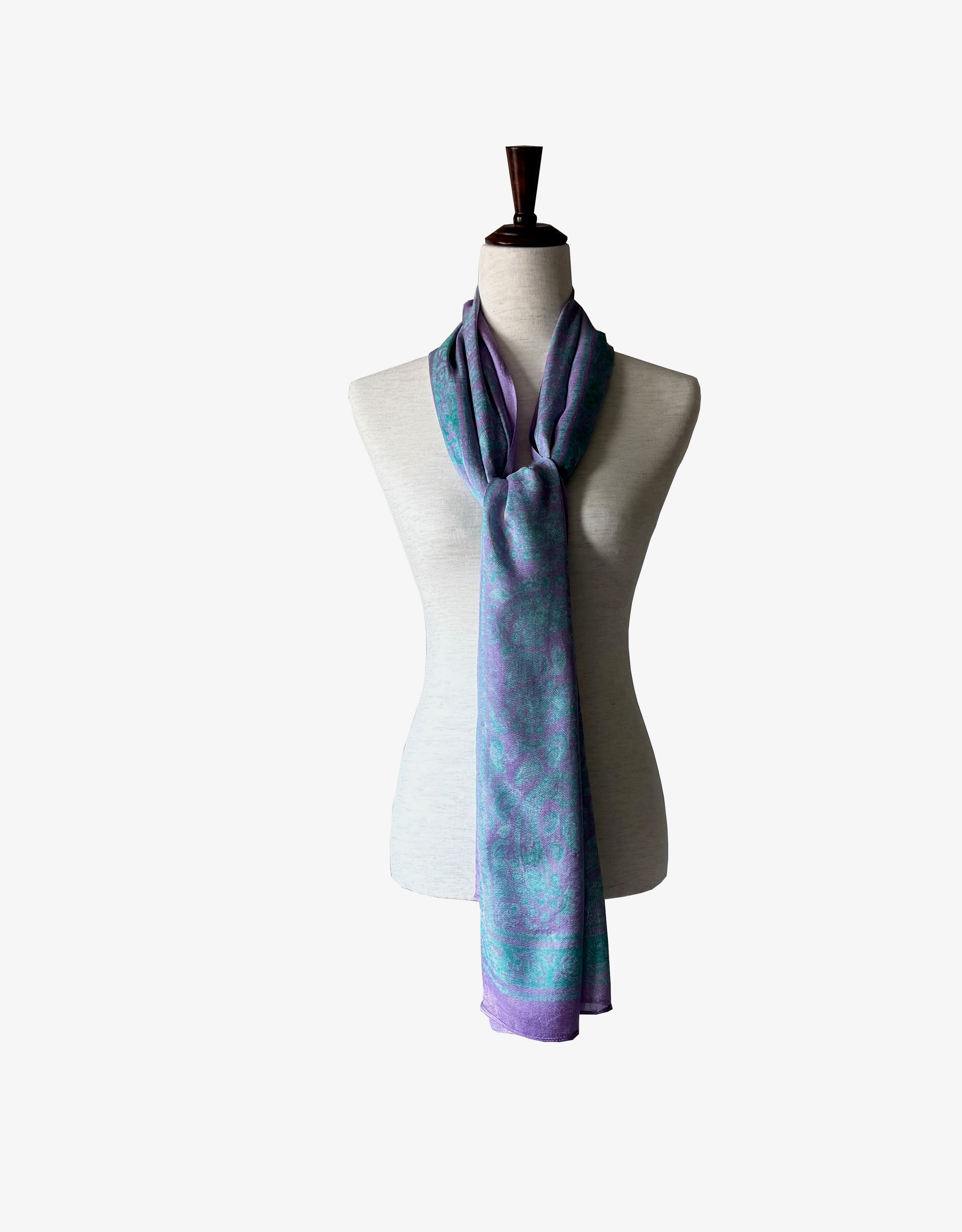 Kelaghayi Silk scarf-R9