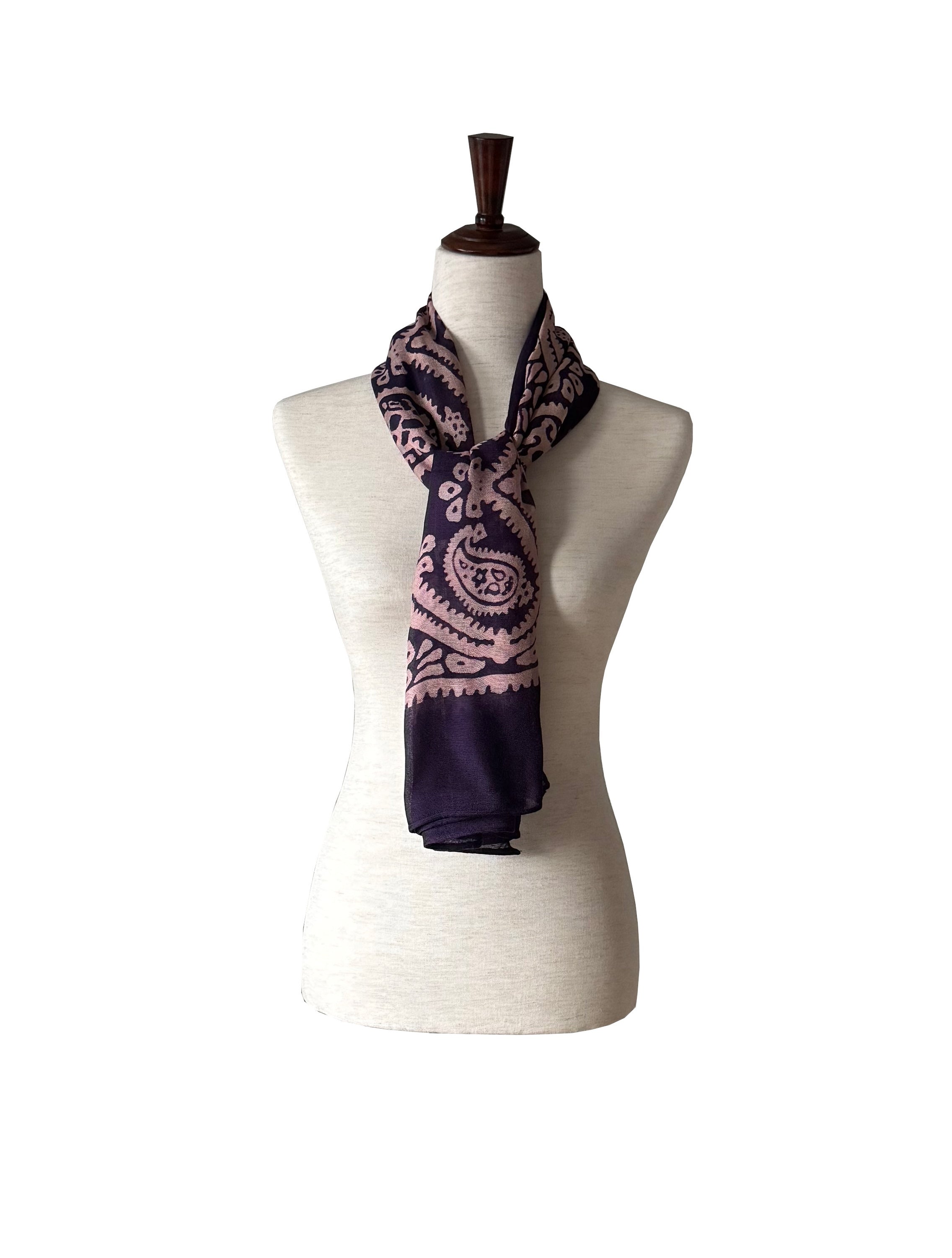 Kelaghayi Silk scarf-S11