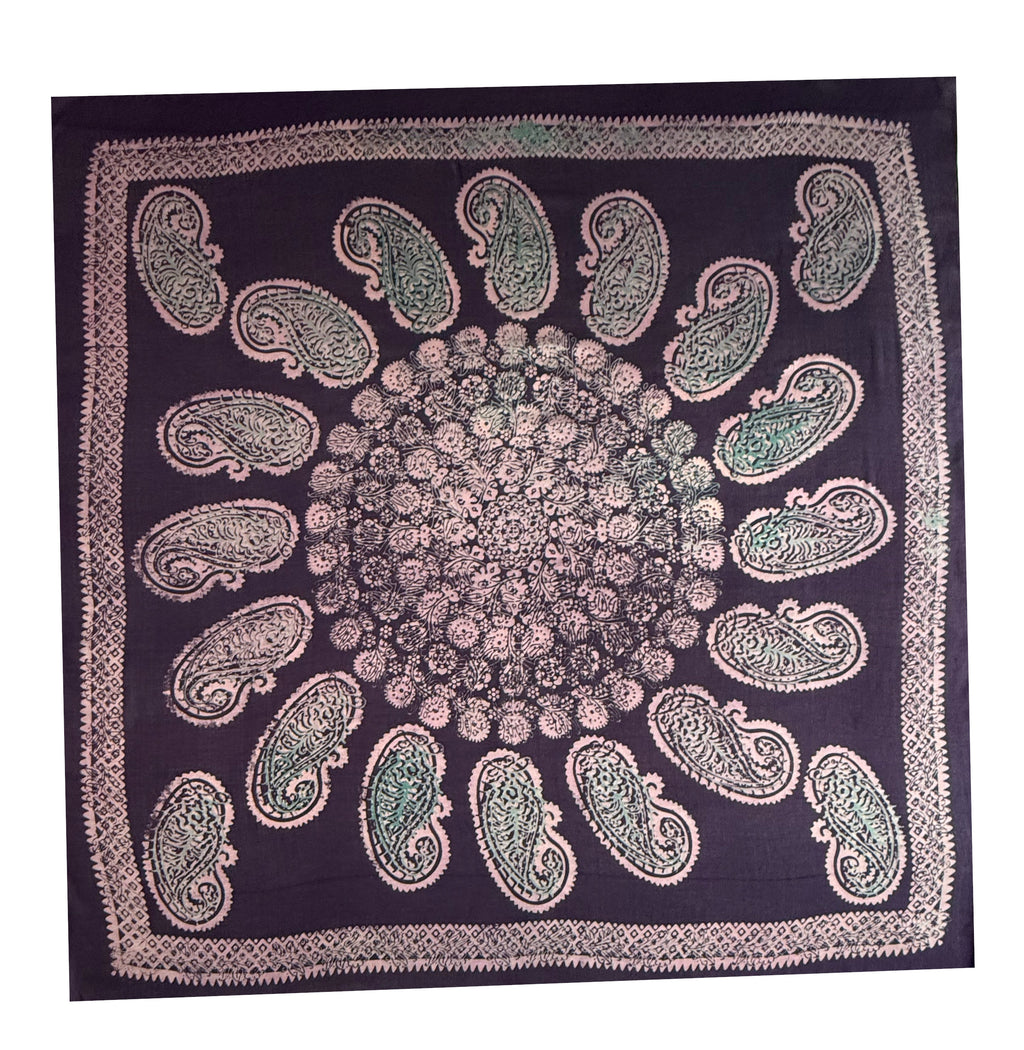 Kelaghayi Silk scarf-S14