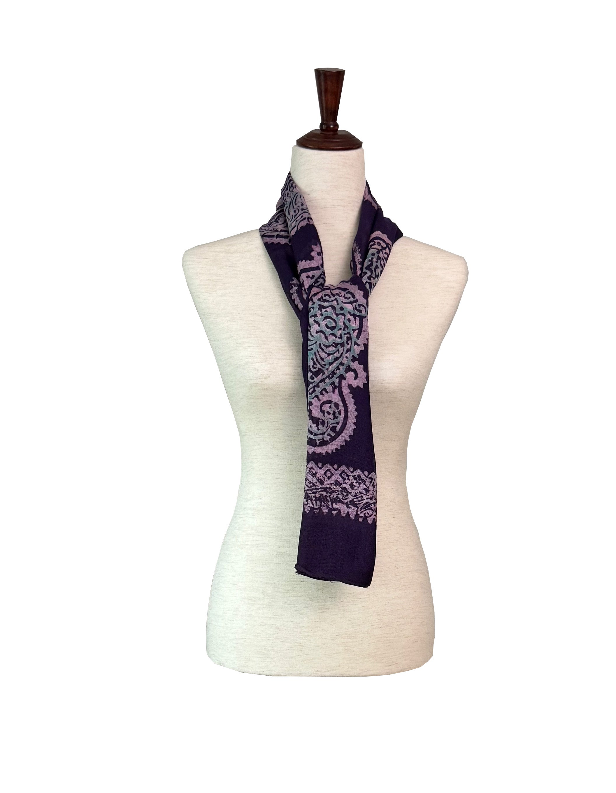 Kelaghayi Silk scarf-S14