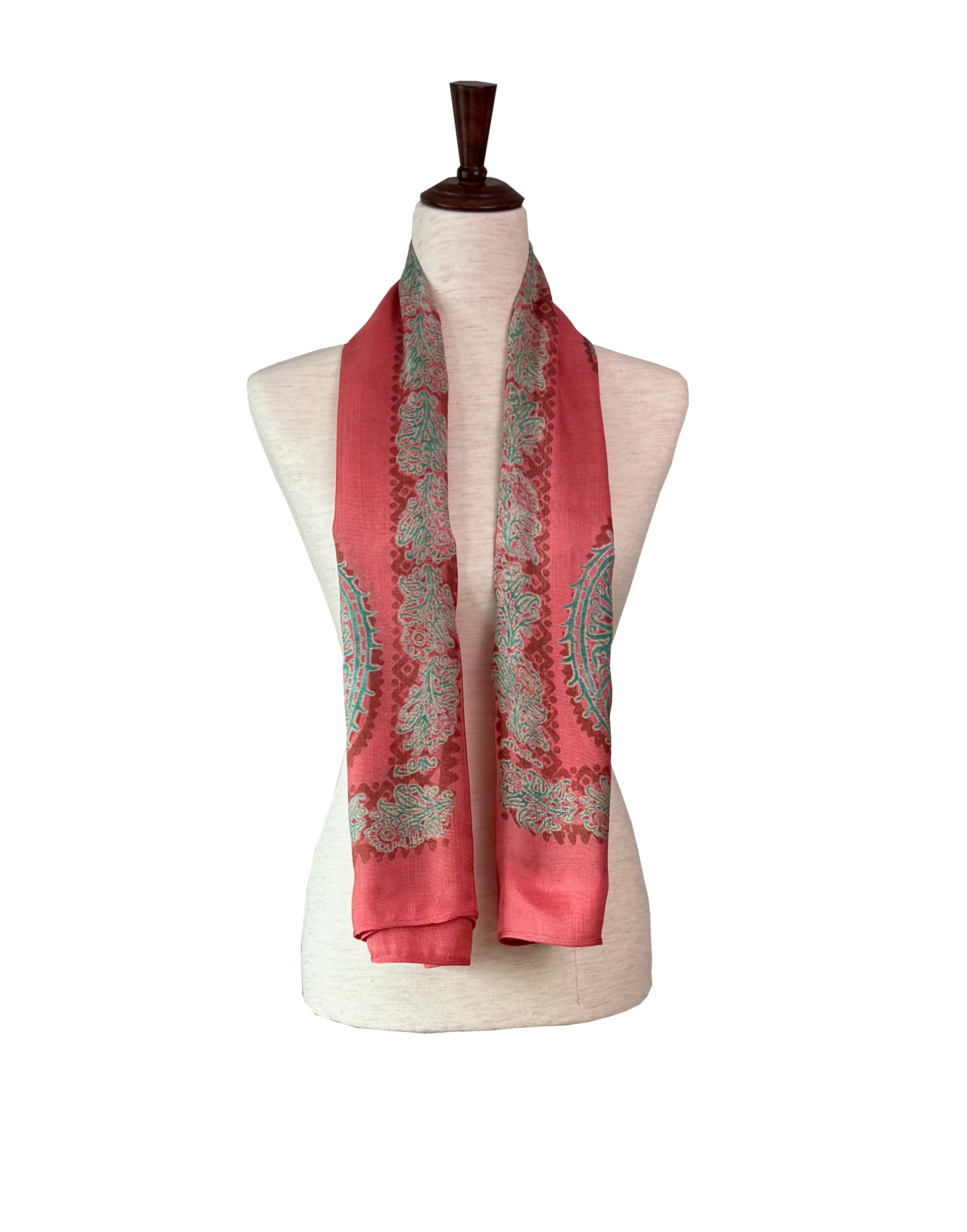 Kelaghayi Silk scarf-S15