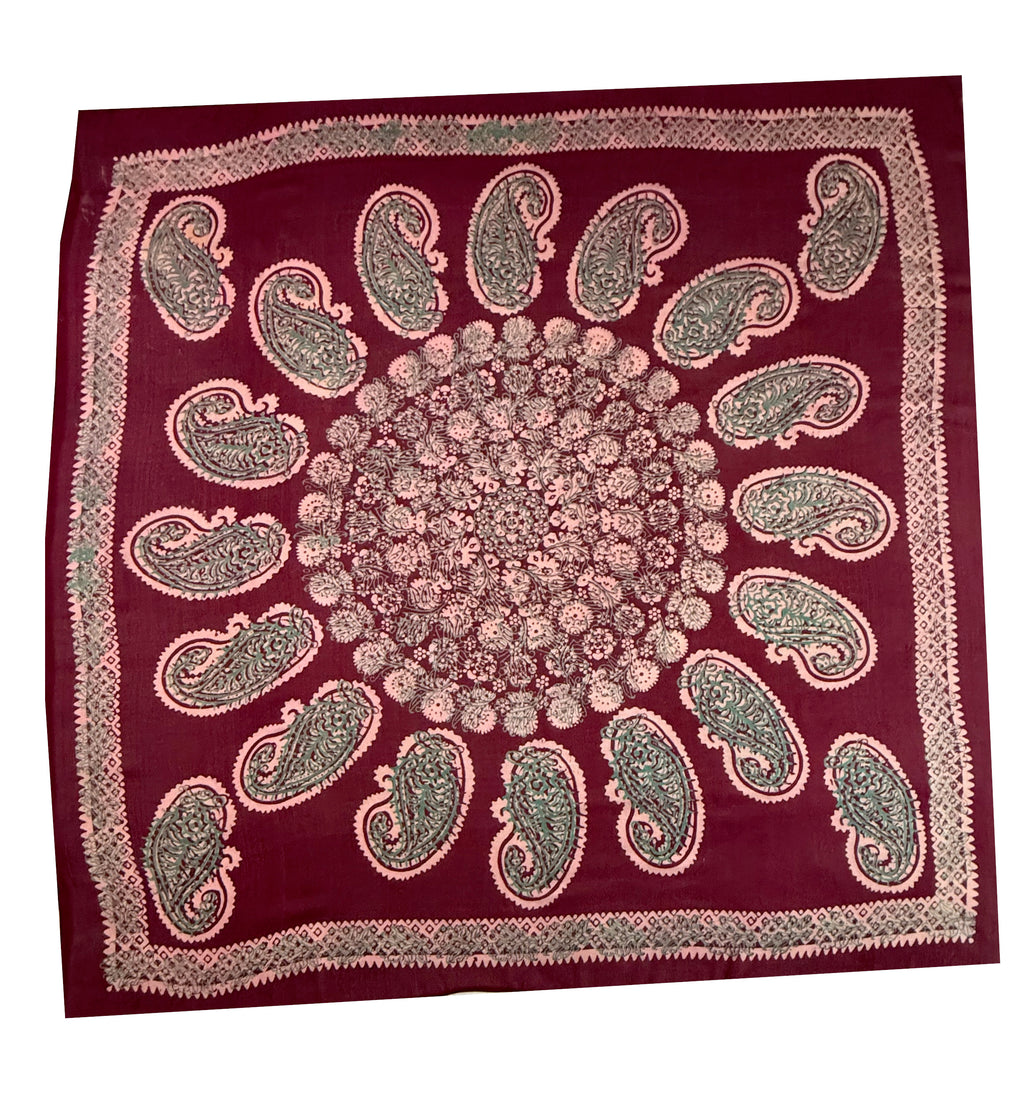 Kelaghayi Silk scarf-S16