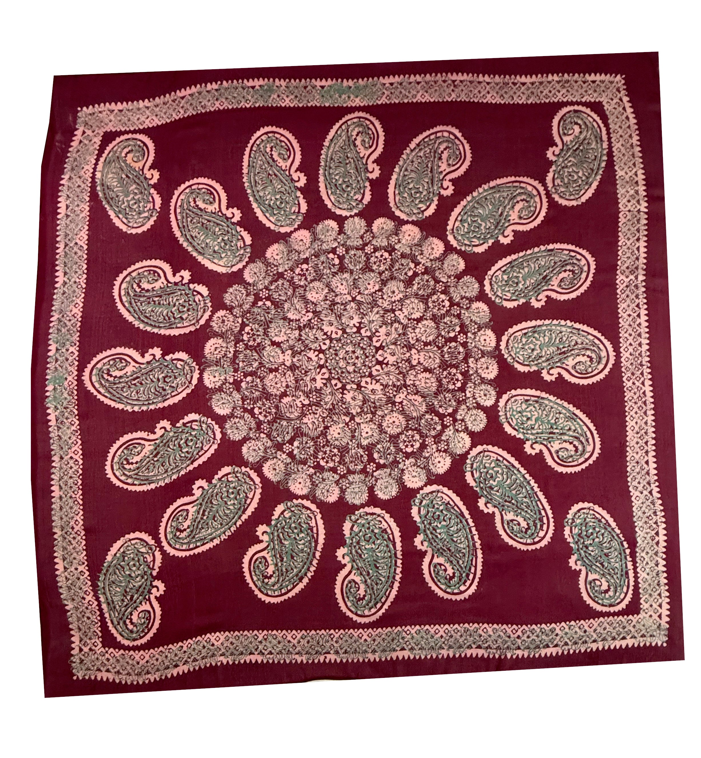 Kelaghayi Silk scarf-S16