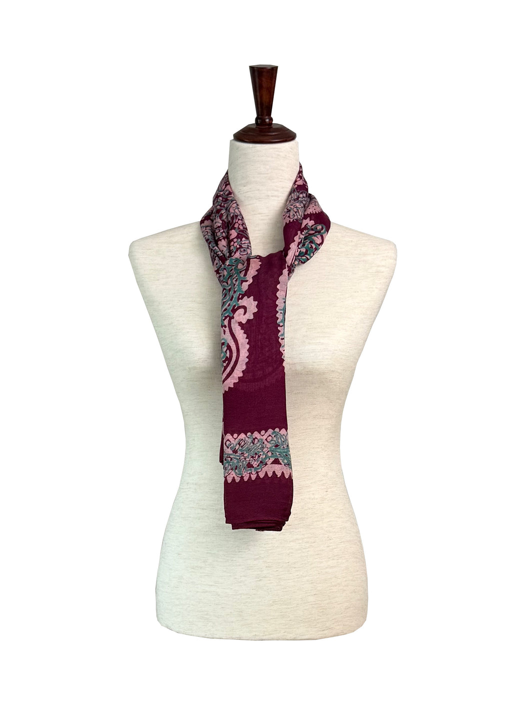 Kelaghayi Silk scarf-S16