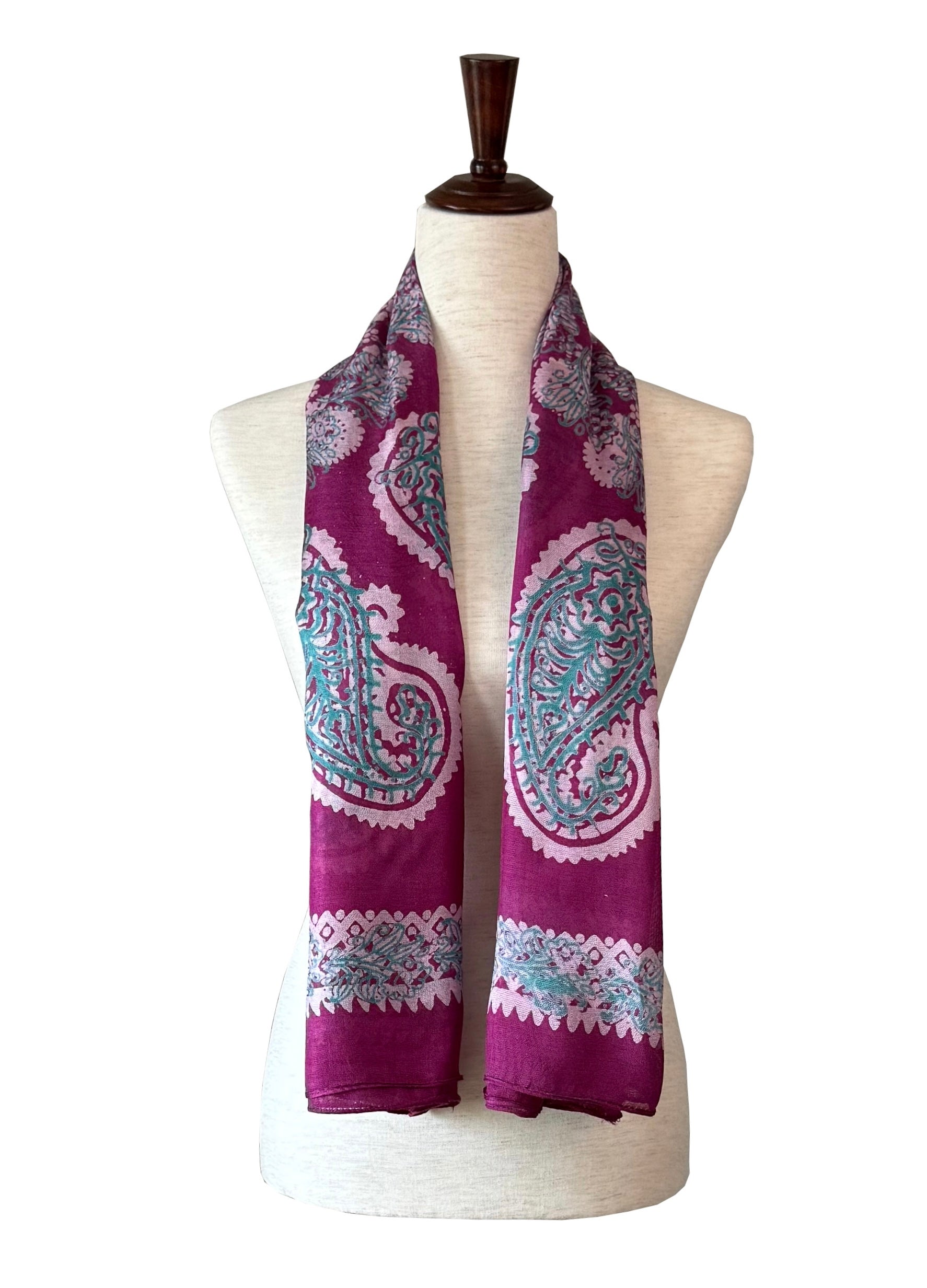 Kelaghayi Silk scarf-S18